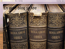 Tablet Screenshot of blog.rosaamor.com